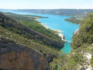 France - Gorges du Verdon - pont de galetas